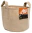 Dirt Pot Flexible Portable Planter, Tan, 20 gal, with handles — product photo