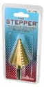 The Stepper Titanium Step Drill Bit, 1/4" to 1 3/8" — product photo