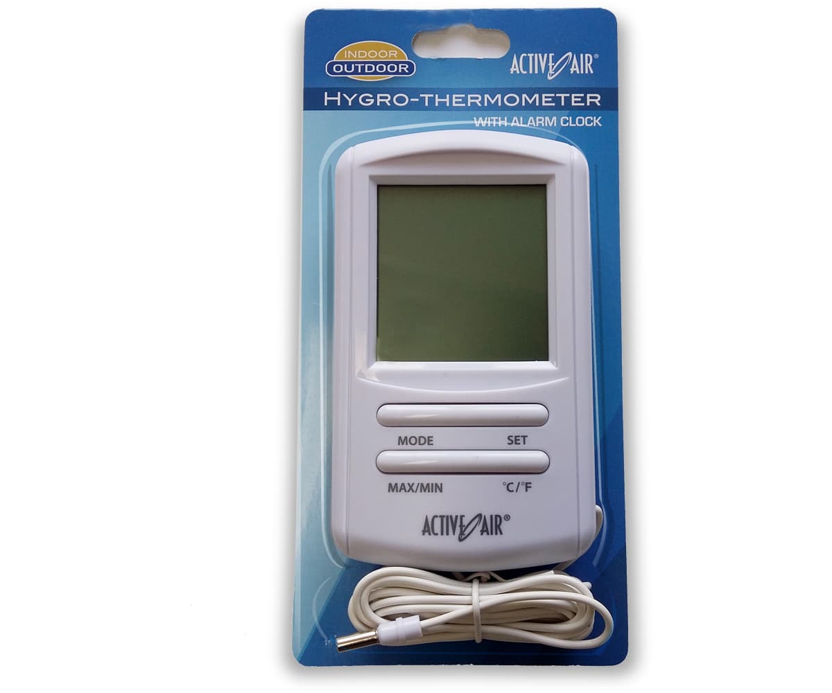 Active Air Indoor-Outdoor Thermometer w/Hygrometer — product photo