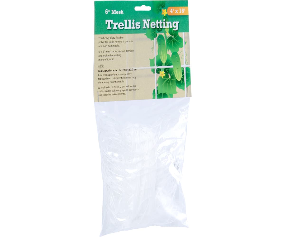 Trellis Netting 6" Mesh, non-woven, 4' x 16' — product photo