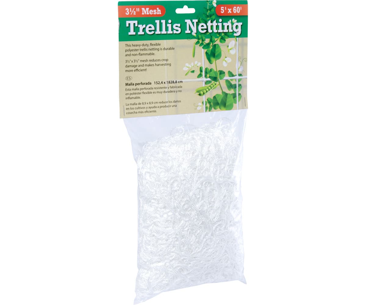 Trellis Netting, 5' x 60', 3.5" Mesh — product photo