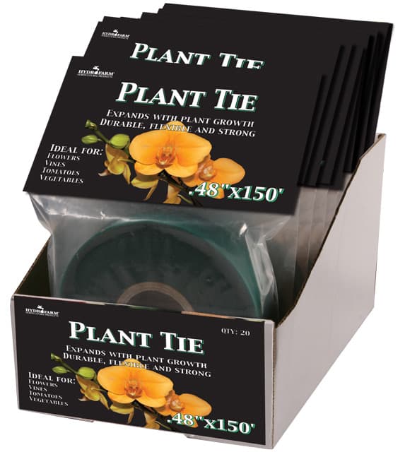 Hydrofarm Plant Tie, 150' x 1/2", 8 mil — product photo