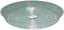 Clear Saucer, 10", pack of 25 — product photo