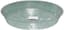 Clear Saucer, 6", pack of 25 — product photo