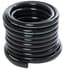 1/2" Inside Diameter Black Tubing, 25' Roll — product photo