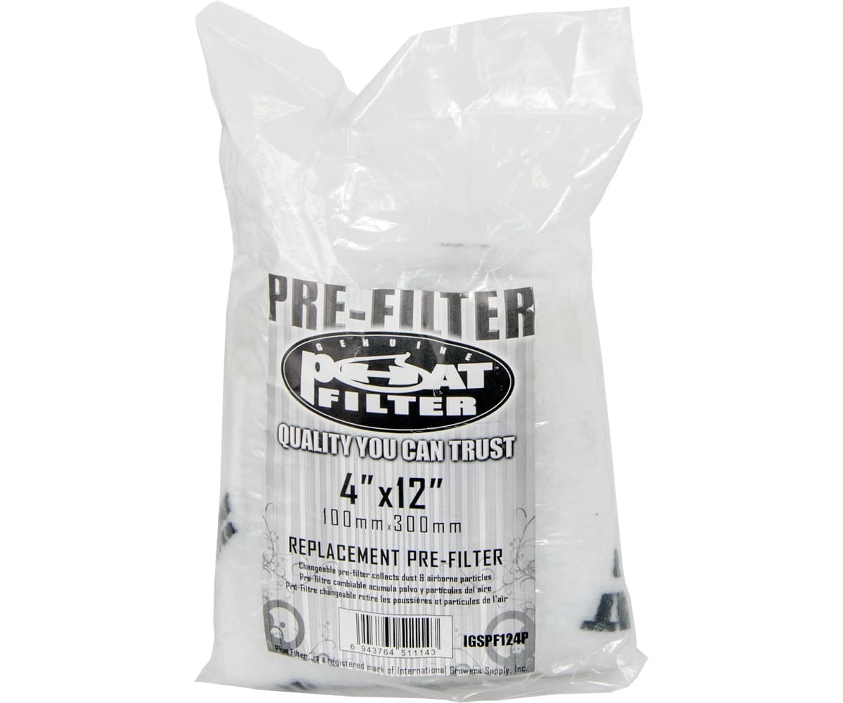 Phat Pre-Filter, 4" x 12" — product photo