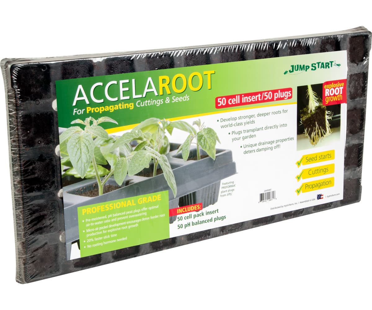 Jump Start AccelaROOT 50-Cell Insert and Starter Plugs (no tray) — product photo
