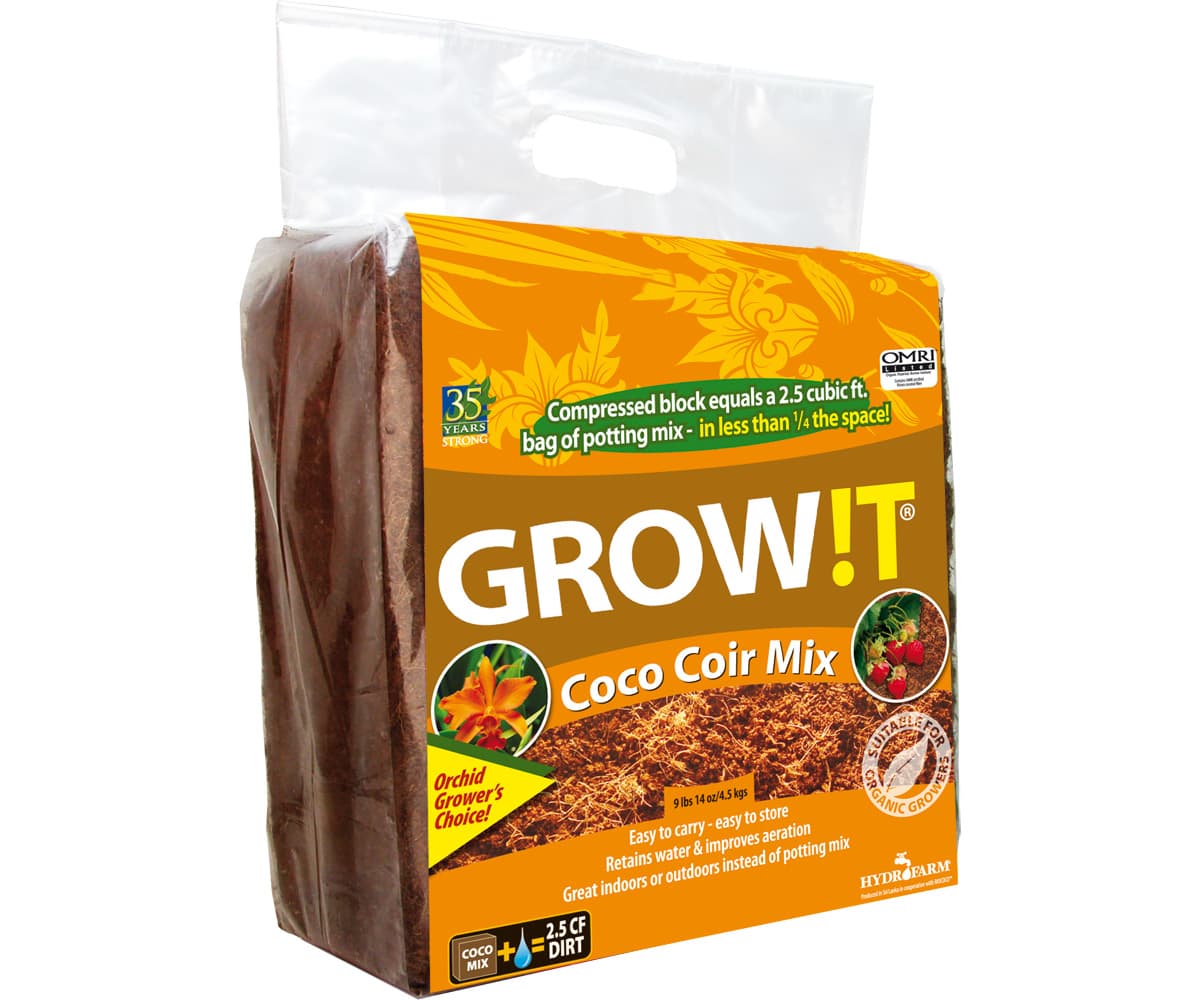 GROW!T Coco Coir Mix, Block — product photo
