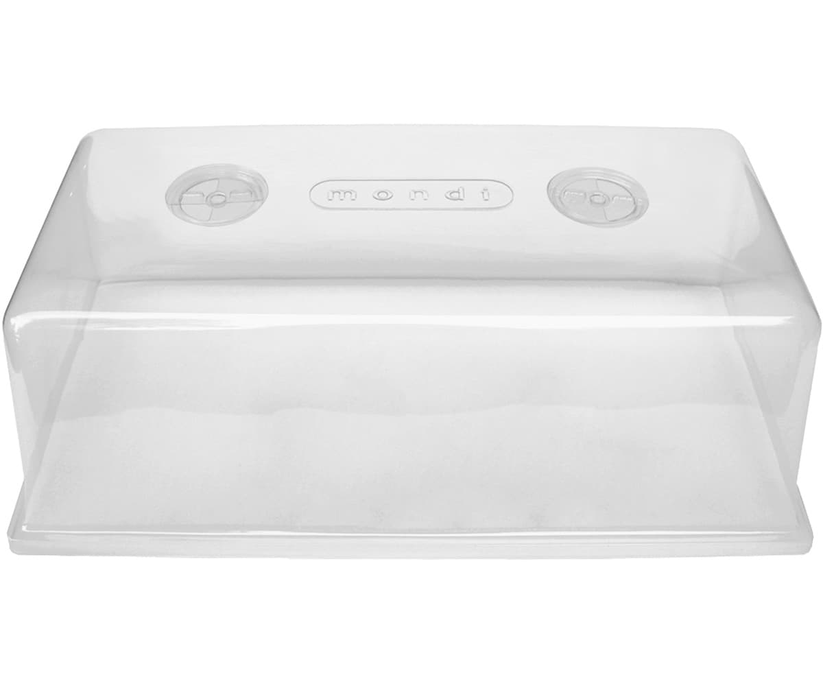 Mondi Mini Greenhouse 7" Crystal Clear w/Easy Vents — product photo