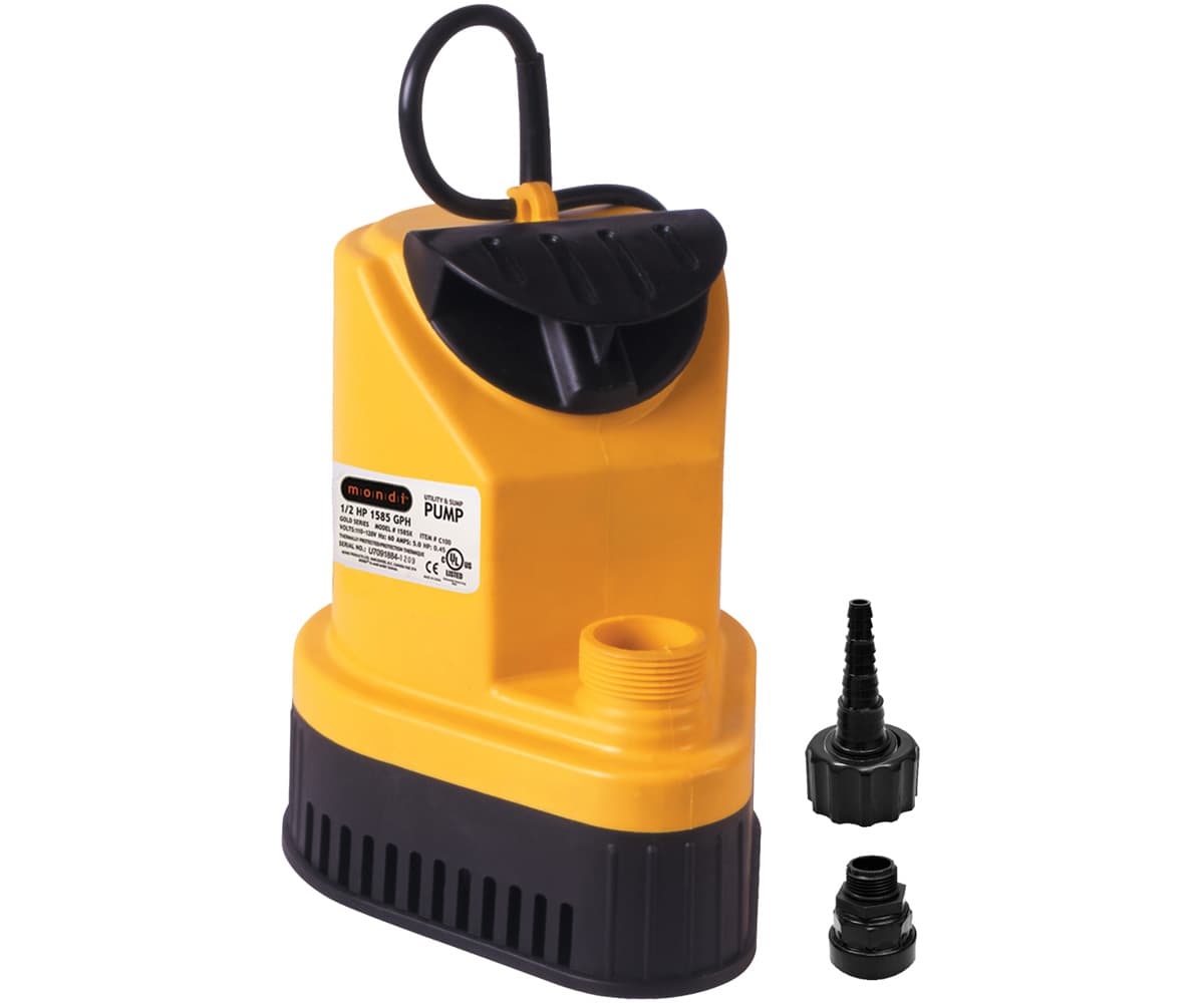 Mondi Utility & Sump Pump 1585x - Gold Series — product photo