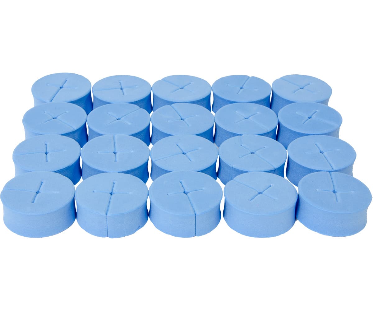 oxyCLONE oxyCERTS - 1 7/8", Blue, pack of 20 — product photo
