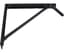 Schaefer Adjustable Wall Mount for up to 24" Fans, Black — product photo