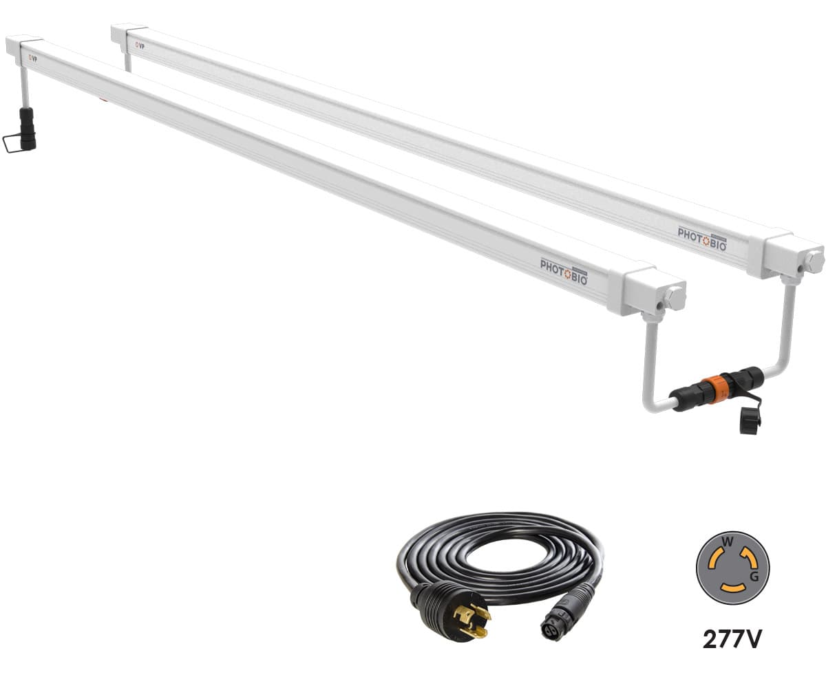PHOTOBIO VP LED, 32W, 100-277V VE 2 Pack, (10' 277V L7-15P Cord) — product photo