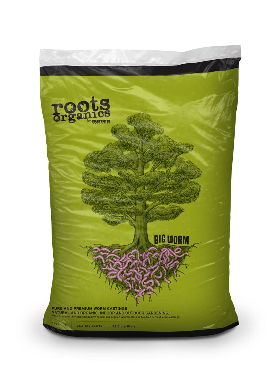 Roots Organics Big Worm Worm Castings, 1 cu ft — product photo