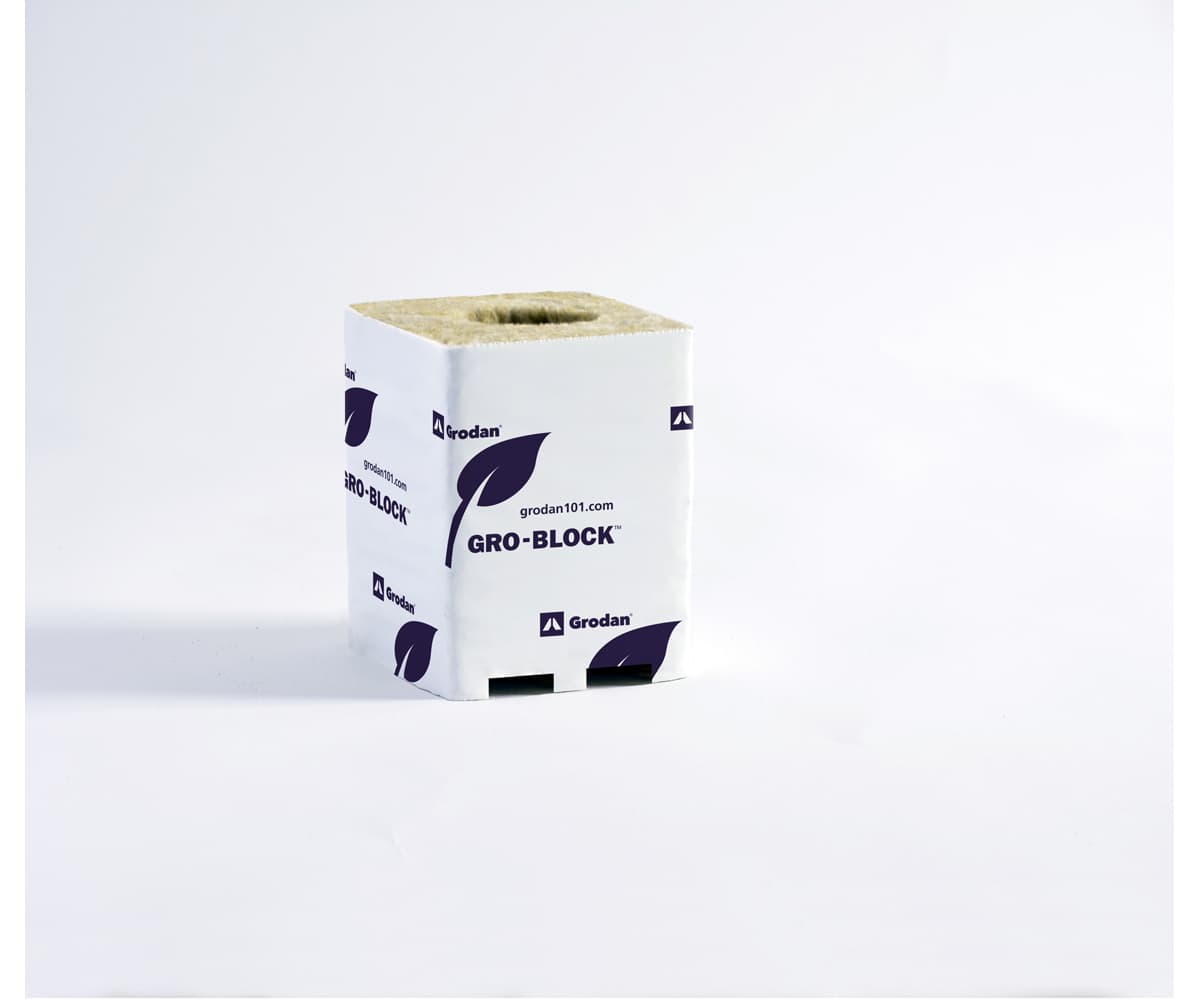 Gro Block Improved Large 3"GR5,6 w/ hole 3"x3"x4" Shrink/Str * — product photo