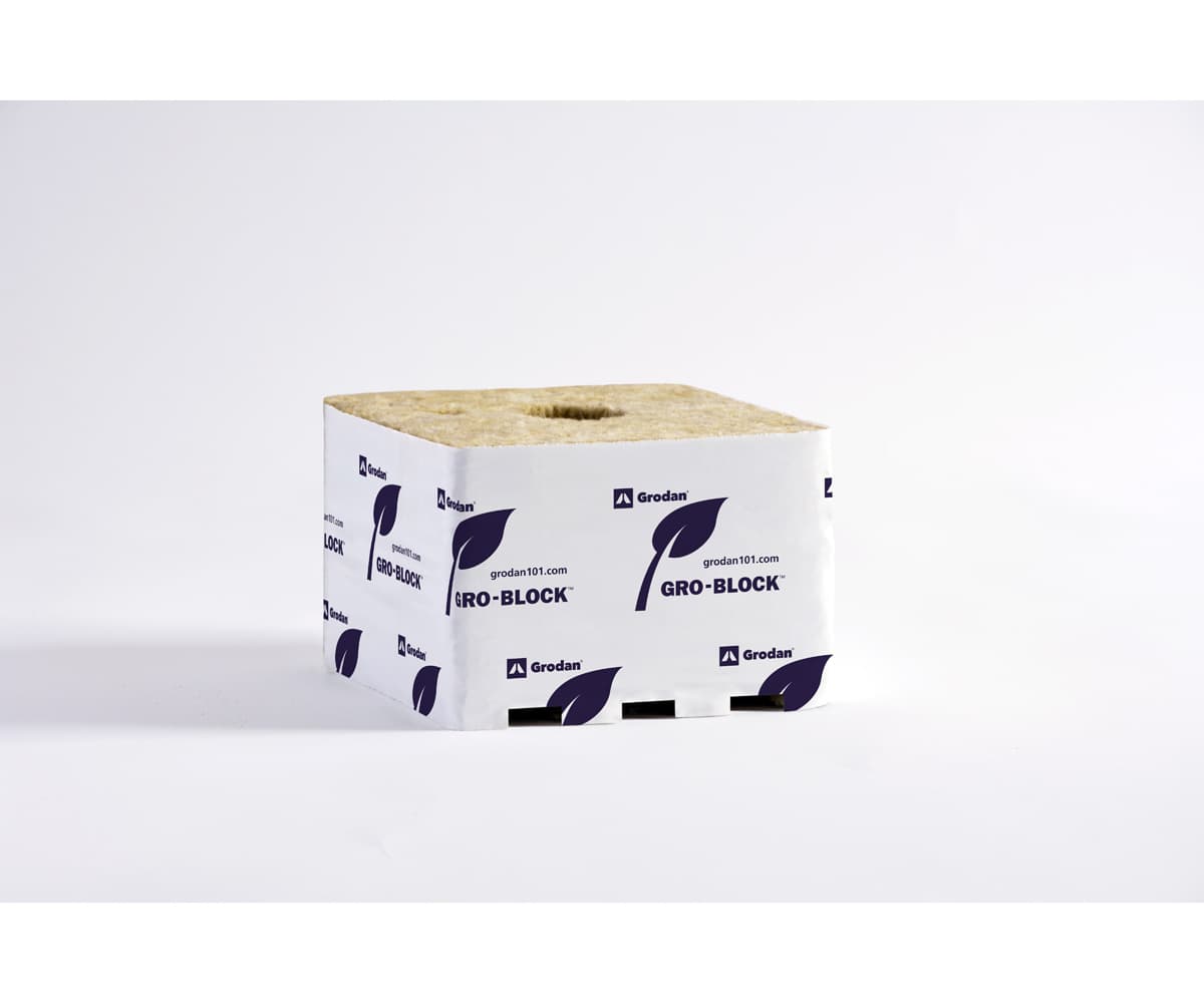 Gro-Block Improved Jumbo(6x6x4)w/ hole (704) Loose on pallet * — product photo