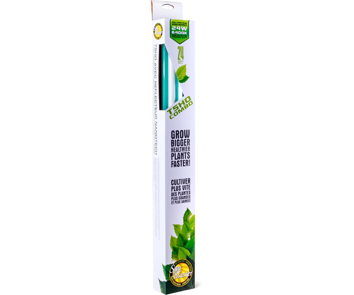SunBlaster T5HO 24W 6400K w/NanoTech Reflector, 2' — product photo