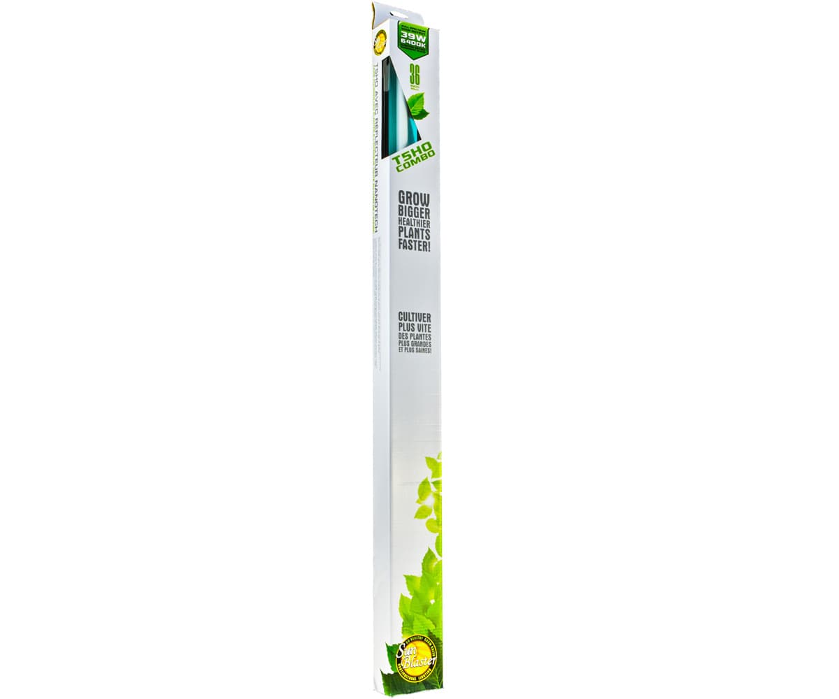 SunBlaster T5HO 39W 6400K w/NanoTech Reflector, 3' — product photo
