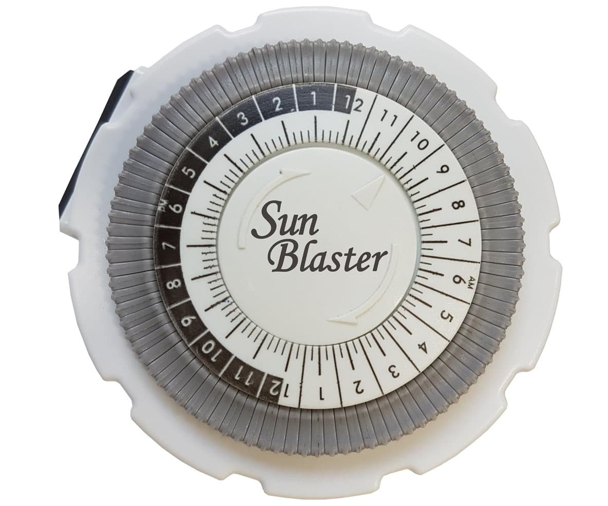 SunBlaster 24hr Analog Timer, Single Outlet, 15 Amp — product photo