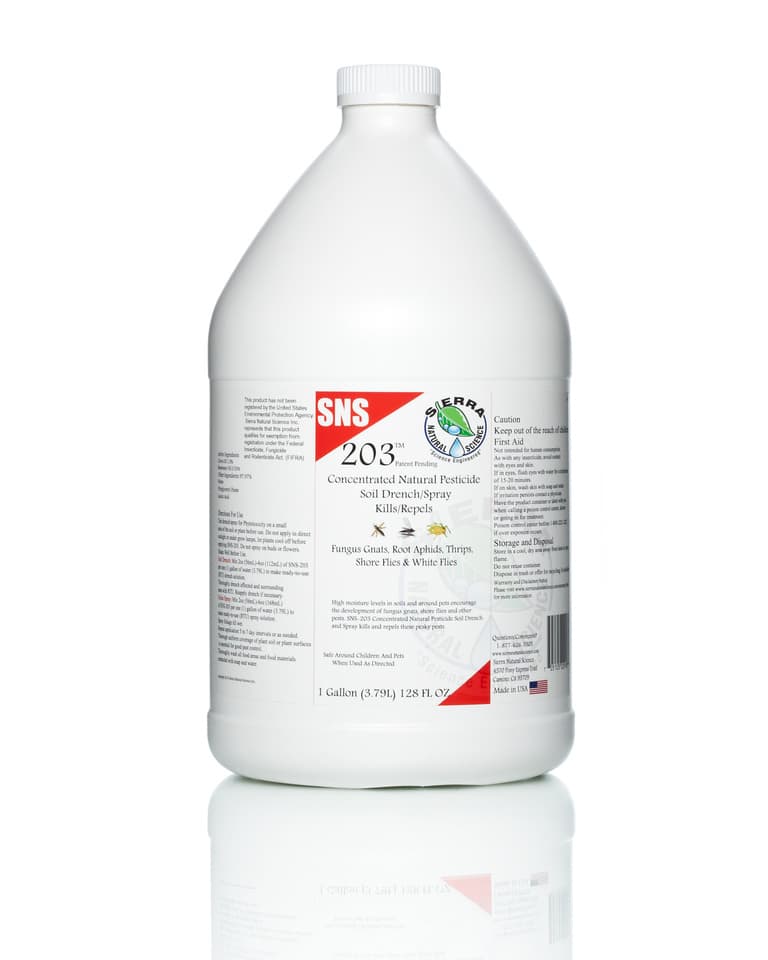 SNS 203 Pesticide Concentrate, 1 gal — product photo