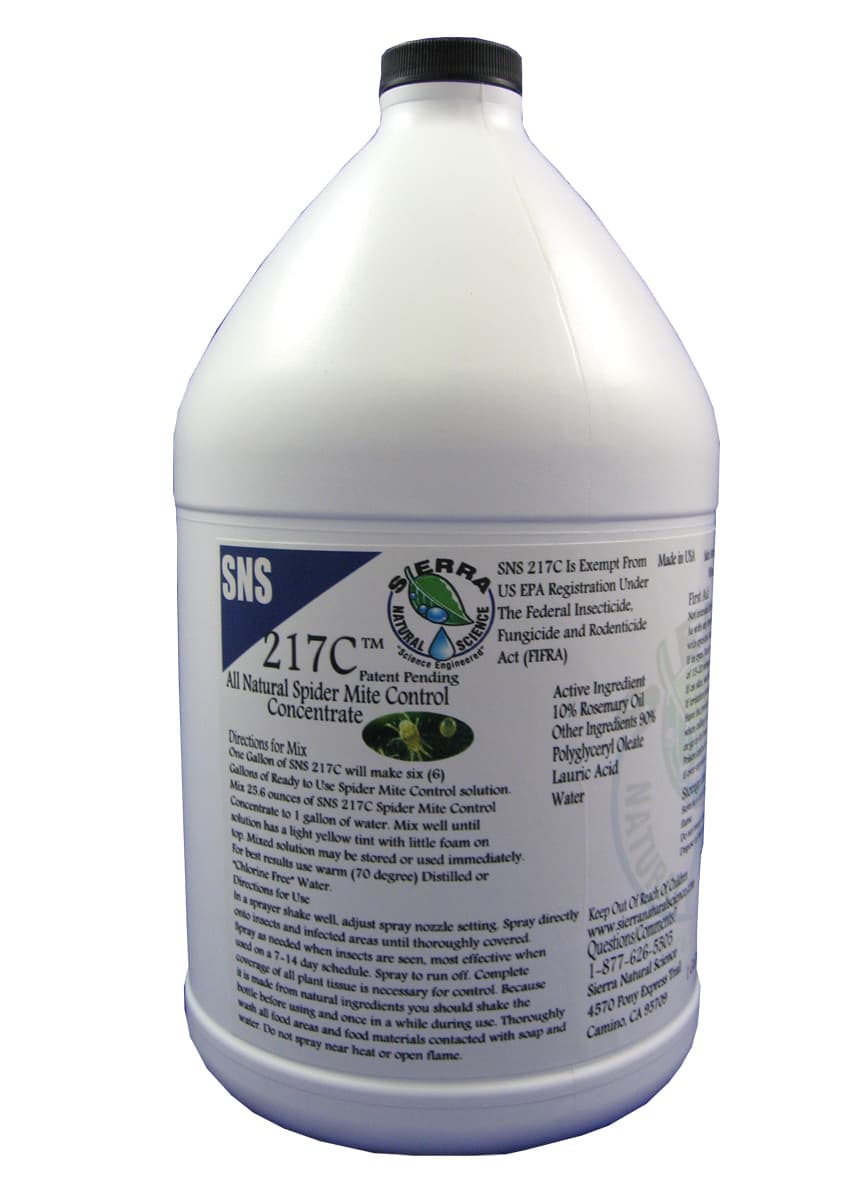 SNS 217C Mite Control Concentrate, 1 gal — product photo