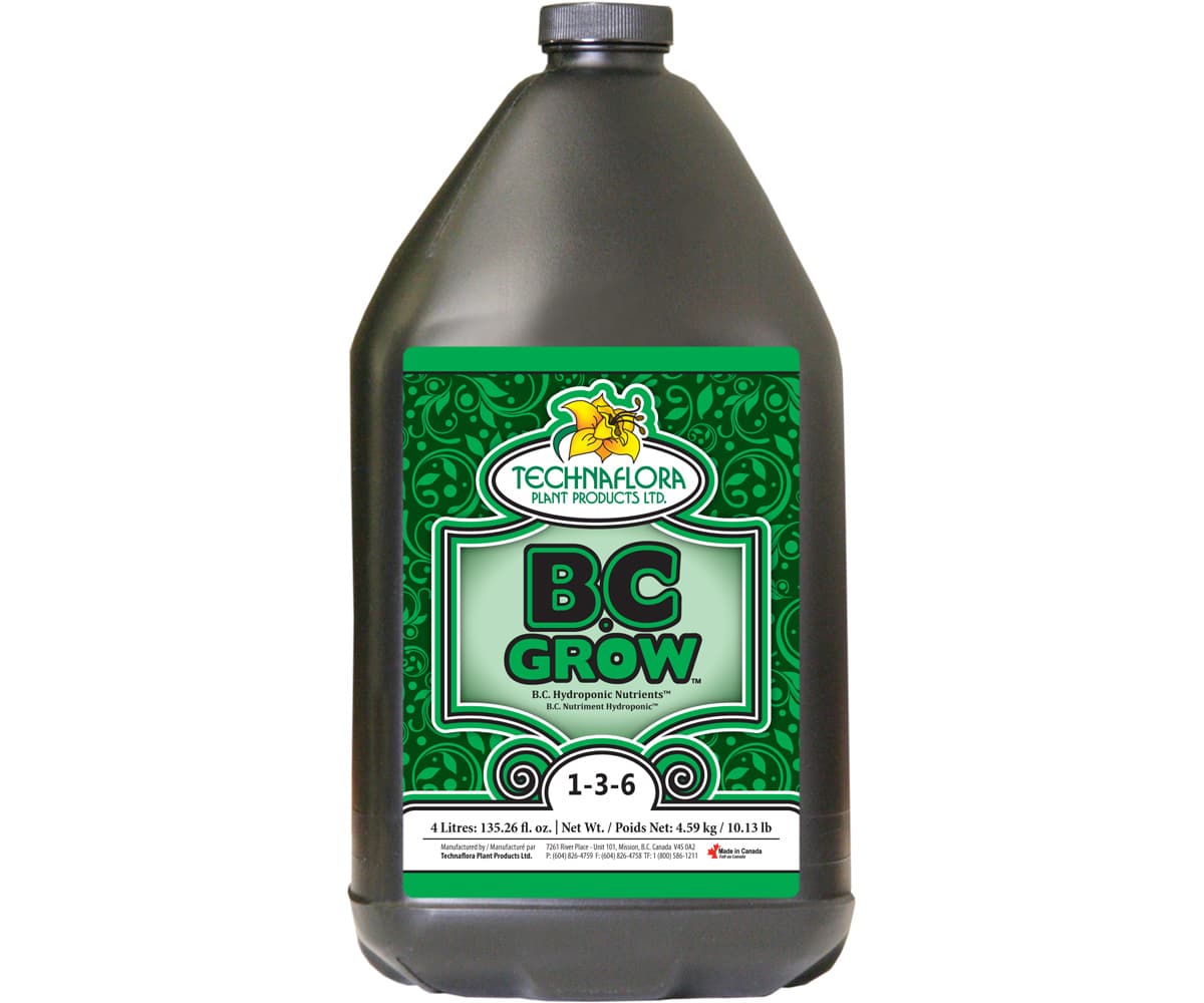 Technaflora B.C. Grow, 4 L — product photo