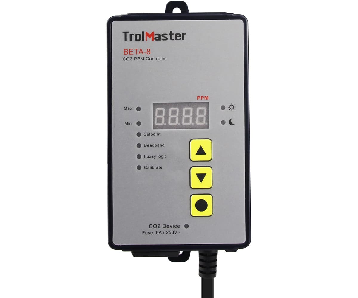 Digital CO2 PPM controller, for Regulator & Generator (BETA-8) — product photo