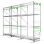 Hydroponic mobile Multi-Tier Rolling Racks Stainless Sturdyclose menu icon — thumbnail 2 of 3