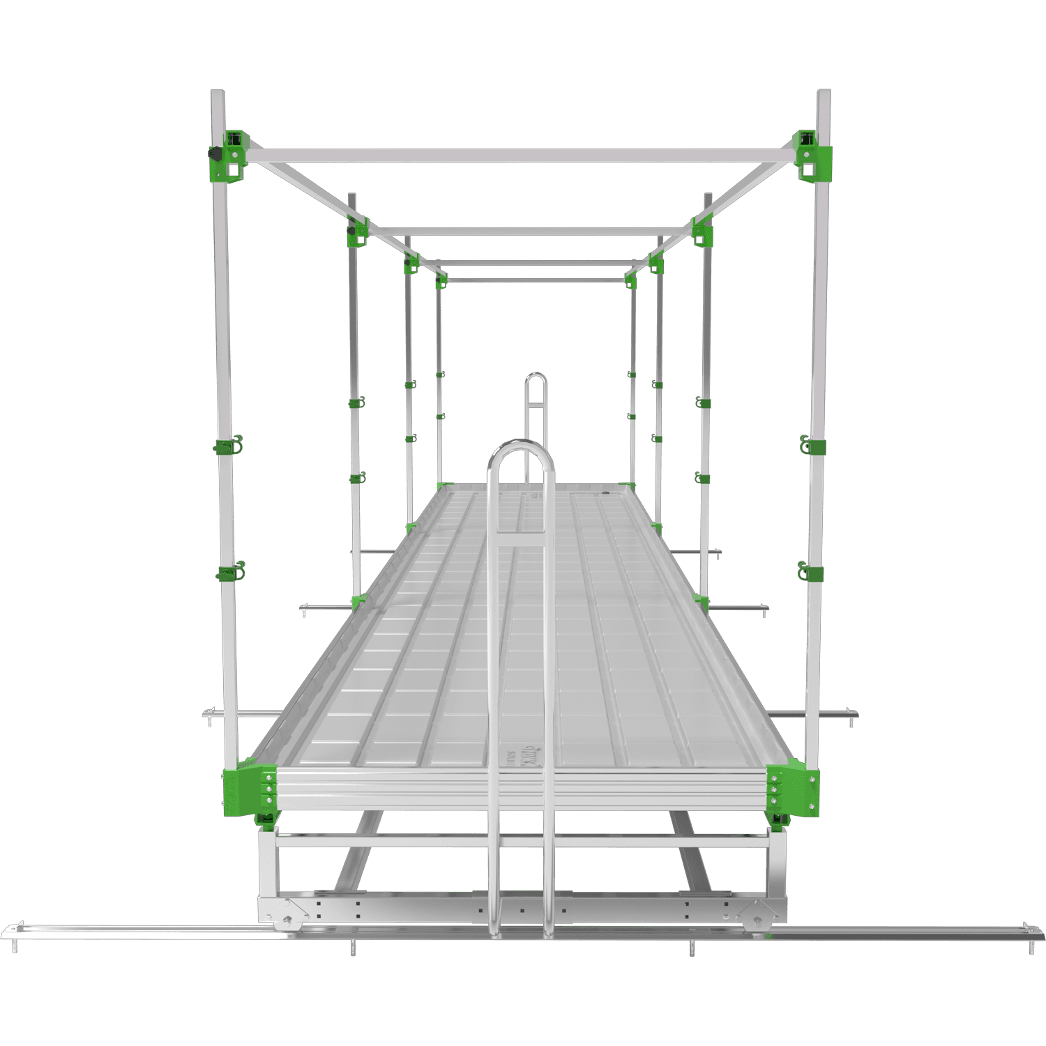 V-track Rolling Benches sturdy Grow Tray Stands flood Table — product photo