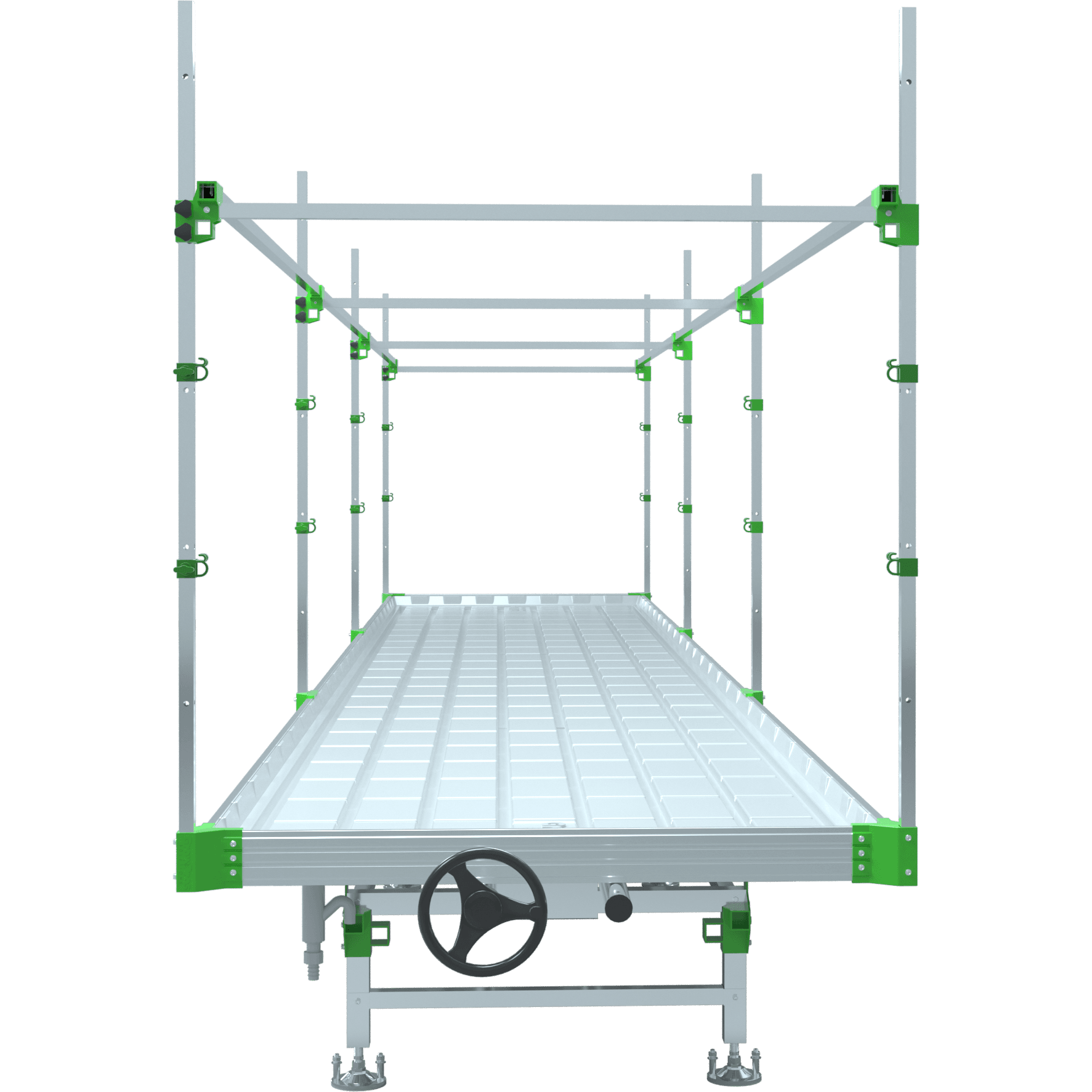 Grow Rolling Benches Stainless Steel — product photo