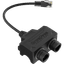 RJ12 to Dual RJ45 Push-Lock Signal Duplicator — product photo