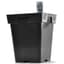 Belden Jumbo Sr Sq Pot 5.25" X 6.50"  13.33 cm   Black 200/cs — thumbnail 1 of 2