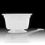 BLD 10" POP Hanging Basket White with Plastic Hangers 50/CS — thumbnail 1 of 2