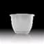 BLD 10.00 HB CONTEMPORARY PLASTIC HANGER  WHT 50/CS 6905195 — thumbnail 1 of 2