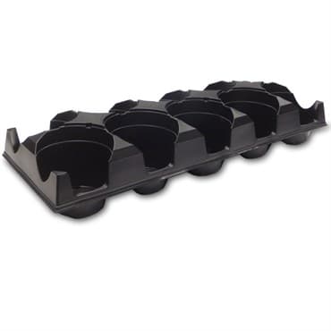 Landmark 04.50 Transport Tray 10 Count Black 75 Per Case 40 Cases Per Pallet — photo 1 of 2