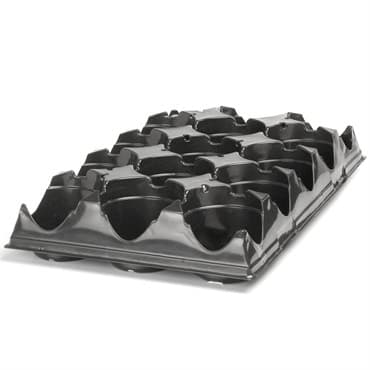 Landmark 04.50 Rnd Transport Tray 15 Count Black 90 Per Case 16 Cases Per Pallet — photo 1 of 2