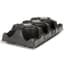 Landmark 05.00 Round Standard Transport Tray 8 Count 13 Centimeter Black 100 Per Case — thumbnail 1 of 2
