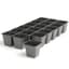 Landmark 03.50 Sheet Of Pots 18 Count Deep Black 100 Per Case 32 Cases Per Pallet — thumbnail 1 of 2