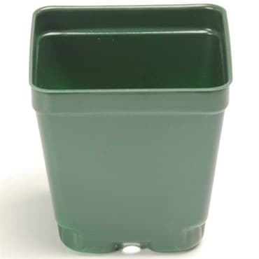 Landmark 04.00 Square Press Fit Pot Black 450 Per Case 48 Cases Per Pallet — photo 1 of 2
