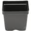 Landmark 04.50 Square Press Fit Pot Black 375 Per Case 28 Cases Per Pallet — thumbnail 1 of 2