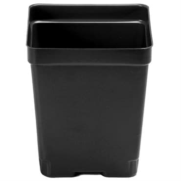 Landmark 04.50 Square Pot Deep Black 375 Per Case 28 Cases Per Pallet — photo 1 of 2