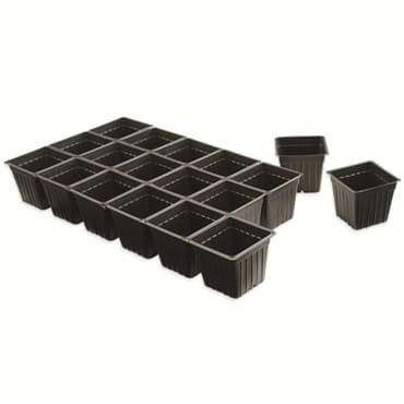 T. O. Plastics 03.50 18 Count Sheet Of Pots 100 Per Case 40 Case Per Pallet 730645C — photo 1 of 2