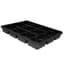 T. O. Plastics 4.5 Square Pot Tray 12 Count Press Fit Carrier Black 50 Per Case 30 Cases Per Pallet 705155C 04.50 — thumbnail 1 of 2