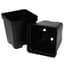 T. O. Plastics 03.25 Press Fit Pot Square Vacuum Deep 325 Black 450 Per Case 48 Cases Per Pallet 700014C Use 705115C With Tray — thumbnail 1 of 2