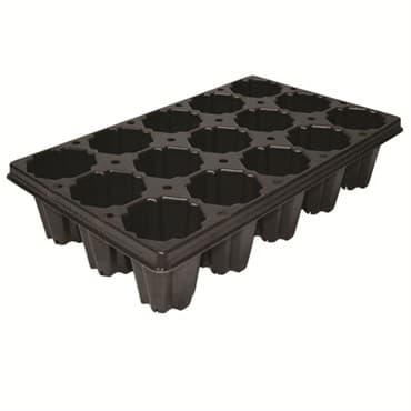 T. O. Plastics #15 Sure Roots Heavy Weight Plug Tray w/ Vent Holes 25/CS 42CS/PL — photo 1 of 2
