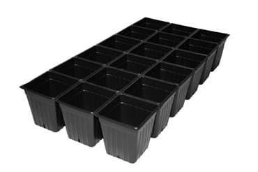 T. O. Plastics 1801 Deep Sheet Of Pots 50/Cs 56Cs/Pl 730649C — photo 1 of 2