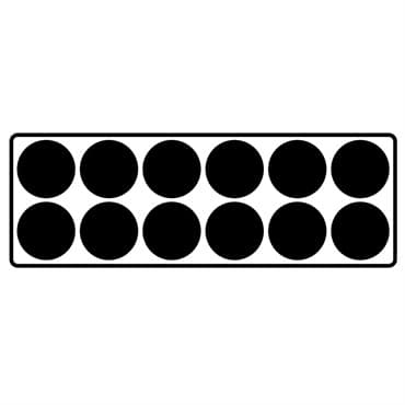 SUM 9CM H-12 FILLING TRAY 2X6  100/CS 32CS/PL — photo 1 of 2