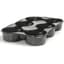 Landmark 3Quartt Carry Tray 6 Count Side Bottom Drainage Black 50 Per Case / 36 Cases Per Pallet — thumbnail 1 of 2
