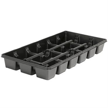 Landmark 03.25 Inch True Pot Tray 18 Count Black 100 Per Case / 36 Cases Per Pallet — photo 1 of 2