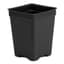 DILLEN DSQVP3PF/D 03.00 SQUARE PF PRESS FIT VAC POT DEEP BLACK 800 PER CASE 54 CASES PER PALLET — thumbnail 1 of 2
